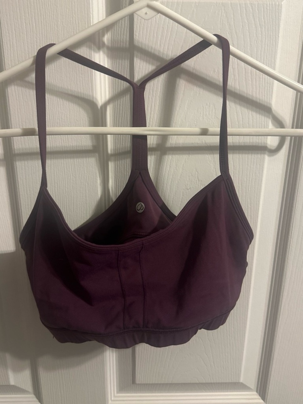 lululemon athletica Deep Plum Strappy Sports Bralette